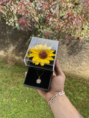 GARGANTILHA GIRASSOL BANHADA A OURO 18K - EDIÇÃO PREMIUM