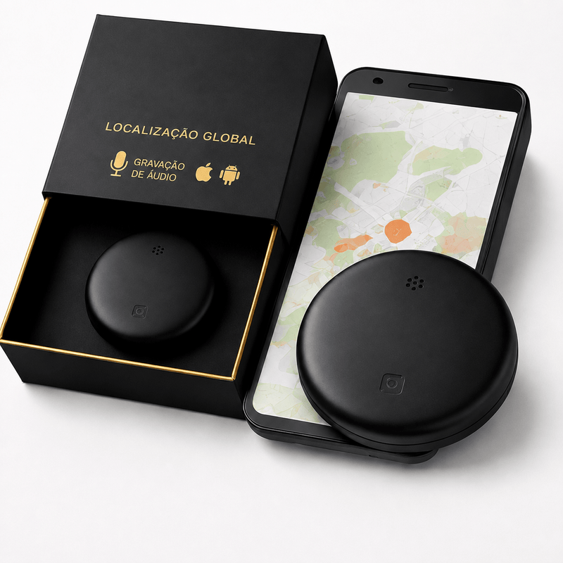Mini Rastreador GPS com Áudio Últimas Unidades!
