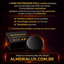 Mini Rastreador GPS com Áudio Últimas Unidades!