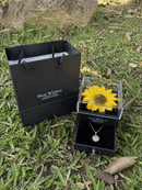 GARGANTILHA GIRASSOL BANHADA A OURO 18K - EDIÇÃO PREMIUM