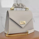 Bolsa Feminina Premium com Alça Franzida | Elegância Minimalista Luxo