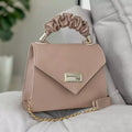 Bolsa Feminina Premium com Alça Franzida | Elegância Minimalista Luxo