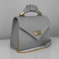 Bolsa Feminina Premium com Alça Franzida | Elegância Minimalista Luxo