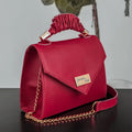 Bolsa Feminina Premium com Alça Franzida | Elegância Minimalista Luxo