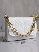 Kit 2 Bolsas Femininas Luxo | Alça de Mão + Corrente | Elegantes e Versáteis