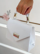 Bolsa Feminina Premium com Alça Franzida | Elegância Minimalista Luxo