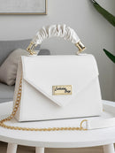 Bolsa Feminina Premium com Alça Franzida | Elegância Minimalista Luxo