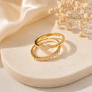 Kit 2 Anéis Femininos Coração – Elegância, Amor e Sofisticação