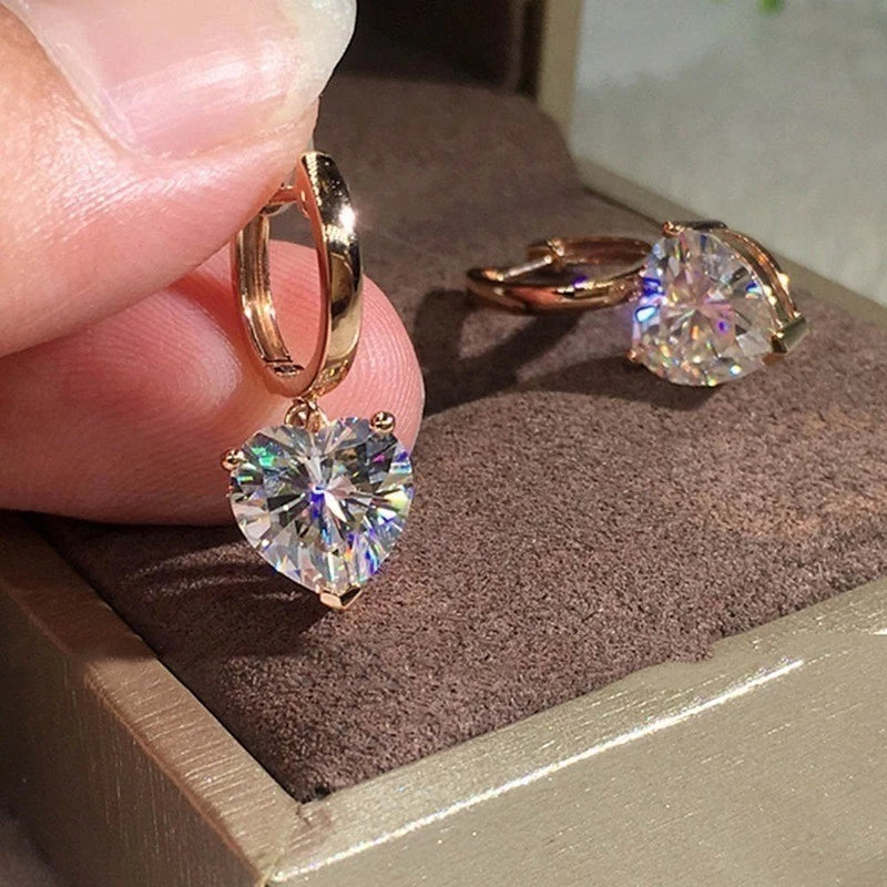 Brincos de Argola em Ouro 18K Rose Gold