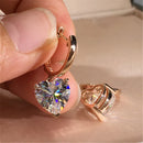 Brincos de Argola em Ouro 18K Rose Gold