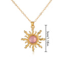 Colar Sol Banhado a Ouro 18K