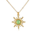 Colar Sol Banhado a Ouro 18K