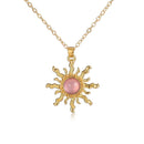 Colar Sol Banhado a Ouro 18K